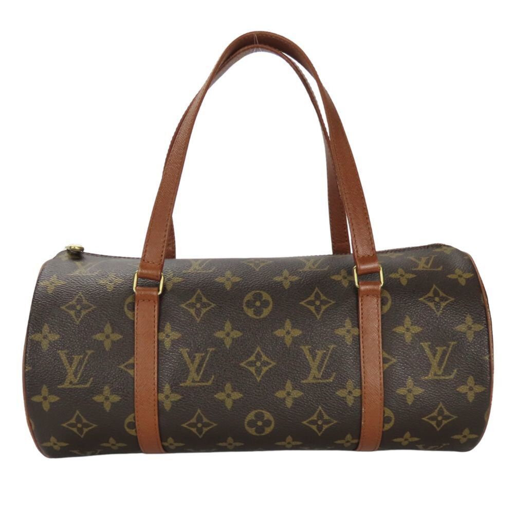 LOUIS VUITTON Brown Monogram Papillon 30 Pouch - Picture 2 of 11